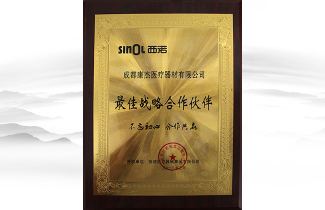 西諾醫(yī)療最佳戰(zhàn)略合作伙伴